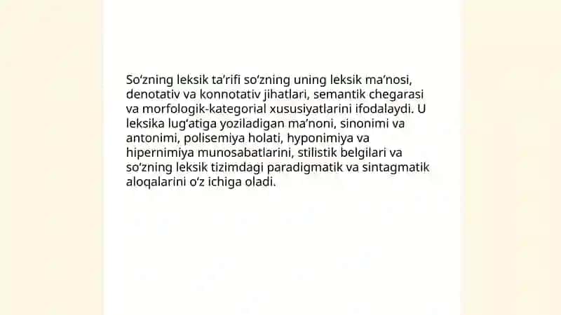 Soʻz, tushuncha va konsept tavsifi 3