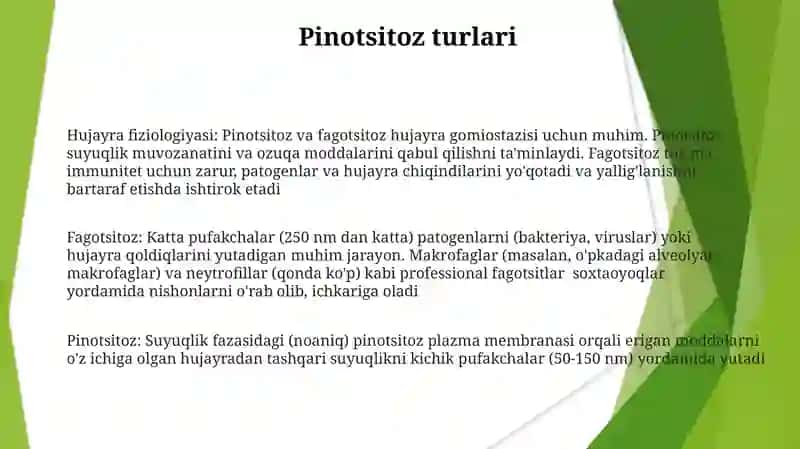 Hujayra fiziologiyasi 3