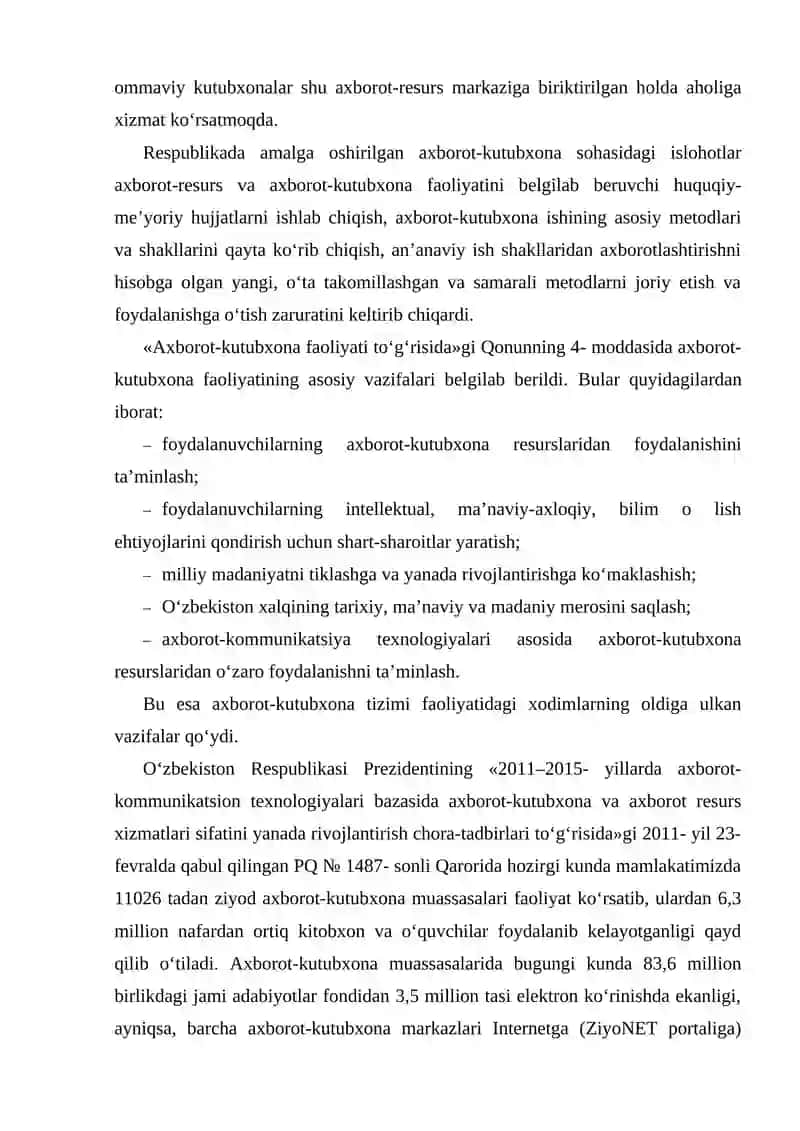 Axborot-kutubxona texnologiyasi 3
