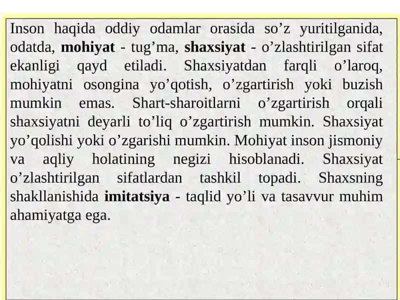 Inson falsafasi (Falsafiy antropologiya) 3