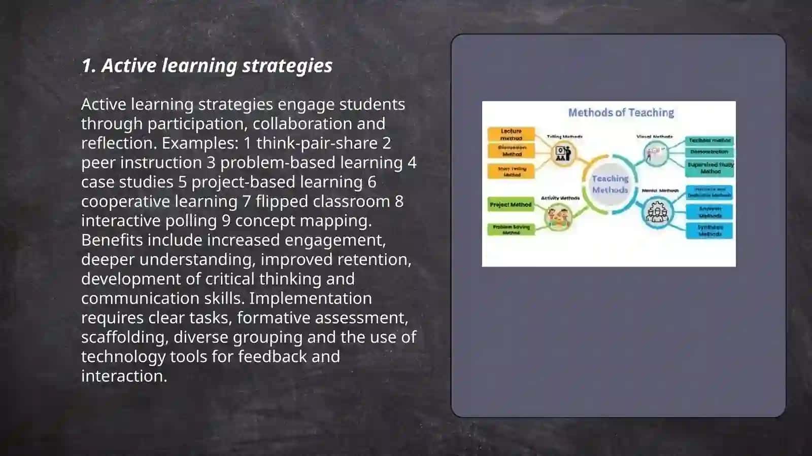 Teaching method and tools 3