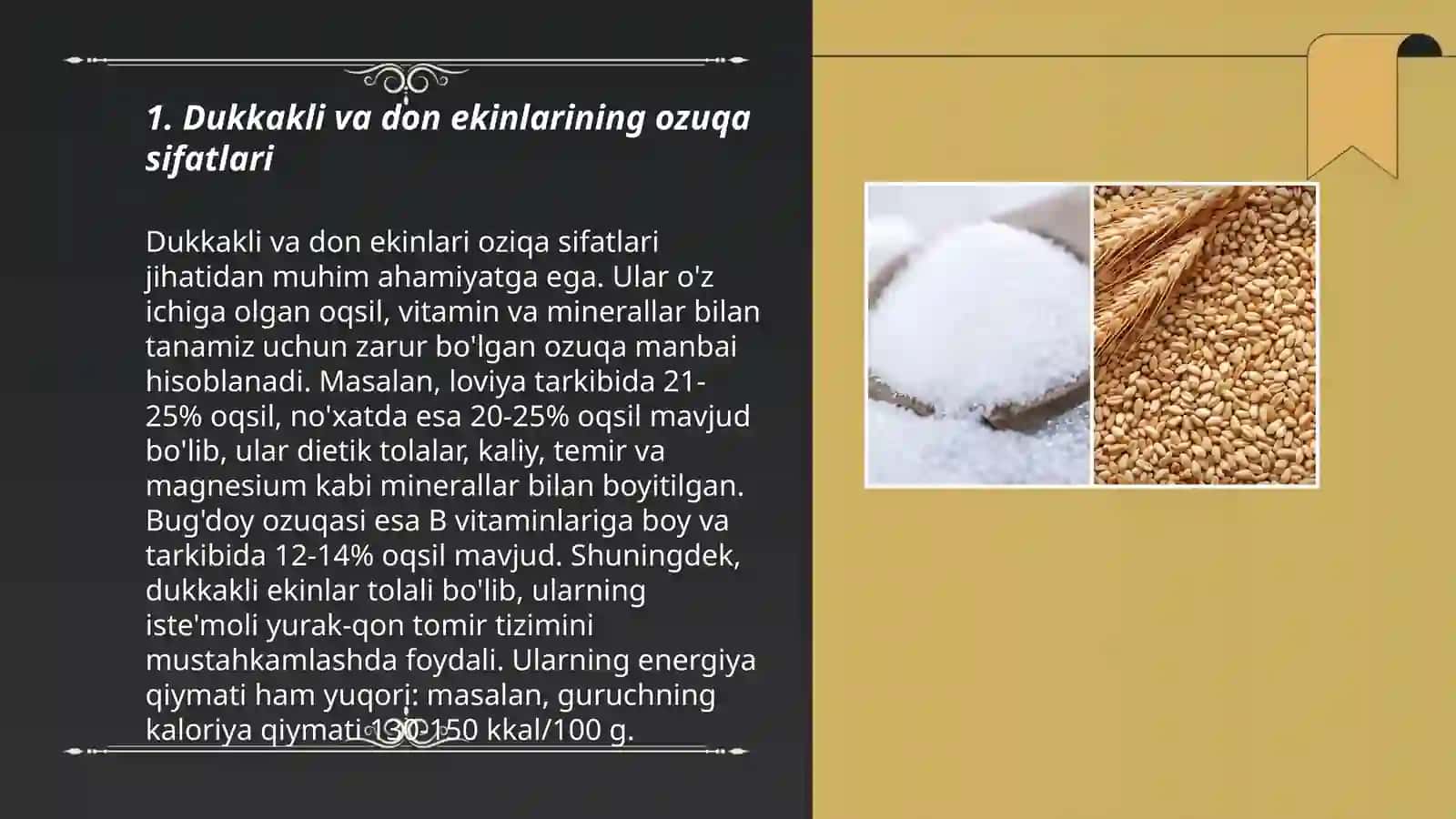 Dukkakli va Don Ekinlarida Oziq Hayvonlar 3
