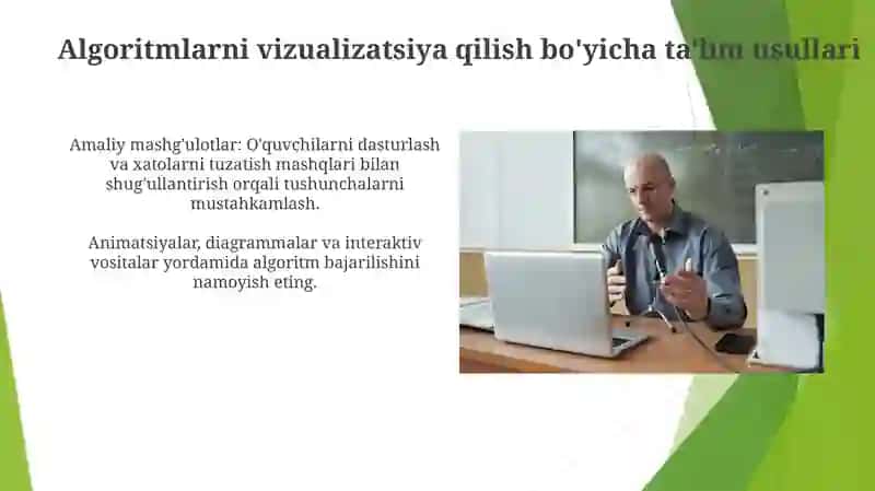 Ogzaki hisoblash texnologiyalari. Yozma hisoblash algoritmini o'rgatish 3