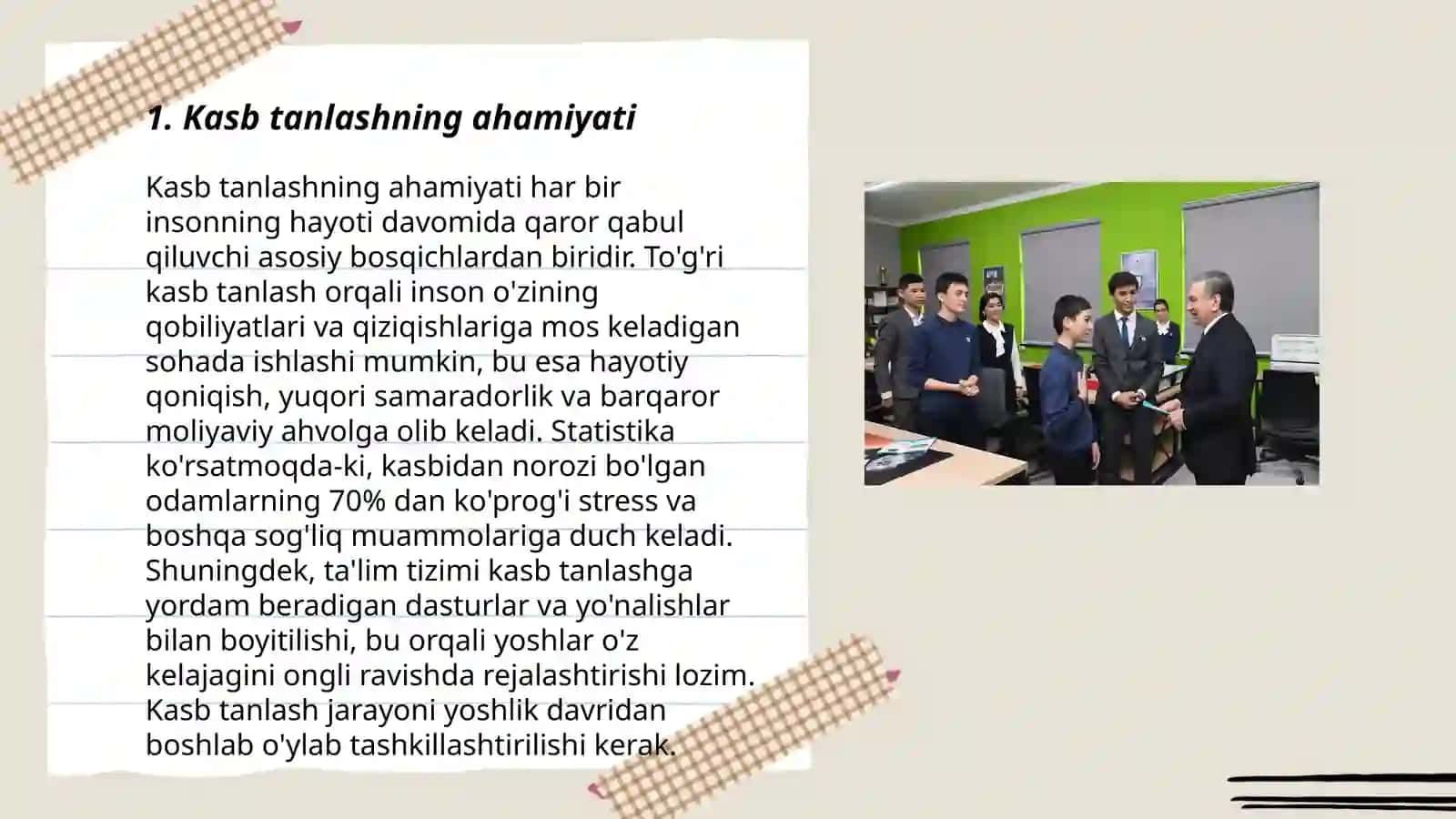 Kasb hunarga yoʻnaltirish fanining maqsad va vazifalari 3