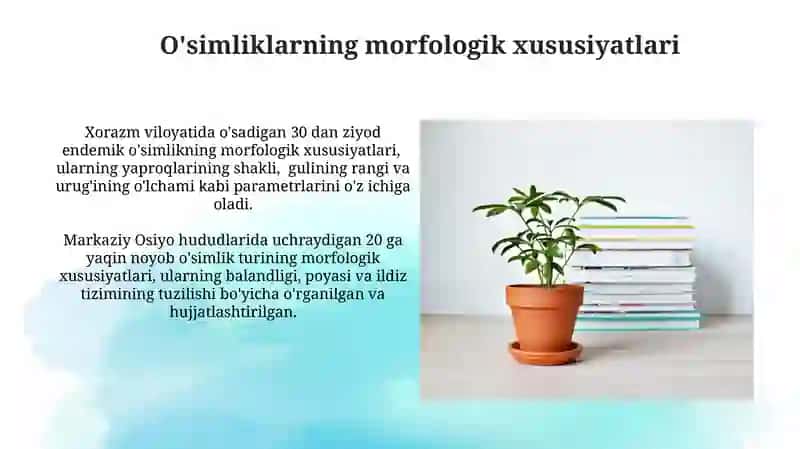 Qizil Kitobga kiritilgan oʻsimliklarni о‘rganish 3