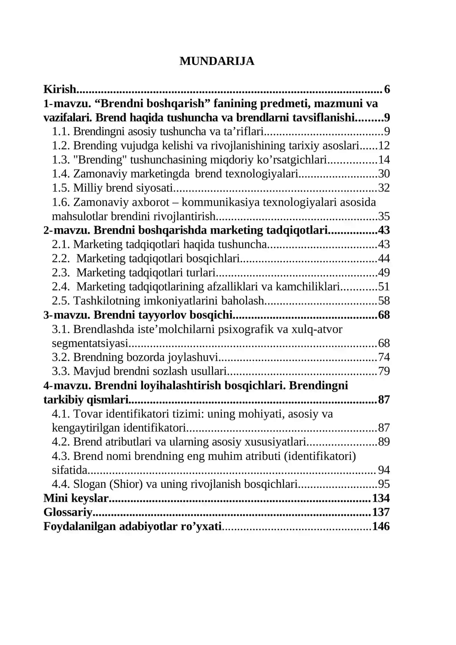 BRENDNI BOSHQARISH 3