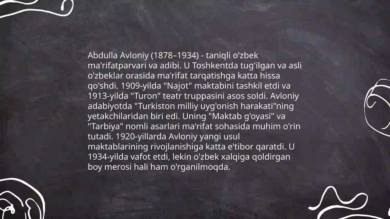 Abdulla Avloniy komil inson haqida esse 3