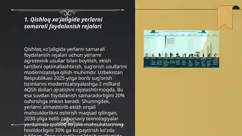 Qishloq hujaligini ruvojlantirish buyicha rejalashtirish 3
