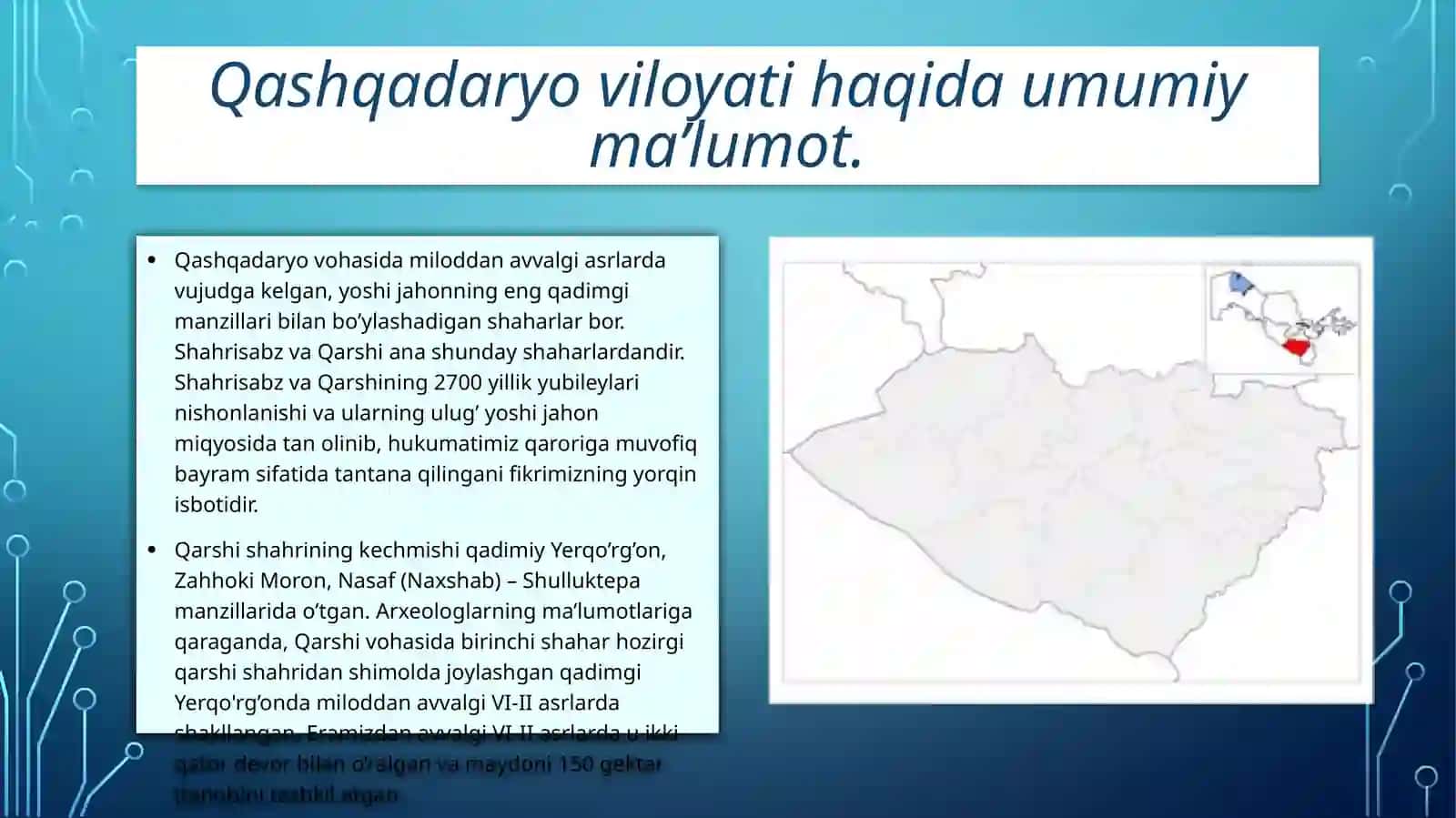 Qashqadaryoviloyati Iqtisodiyo'sish Ko'rsatkichlari 3