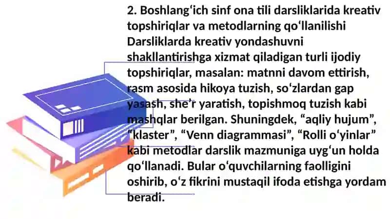 Boshlangʻich sinf ona tili DTS dasturi va darsliklarda kreativ yondashuv 3