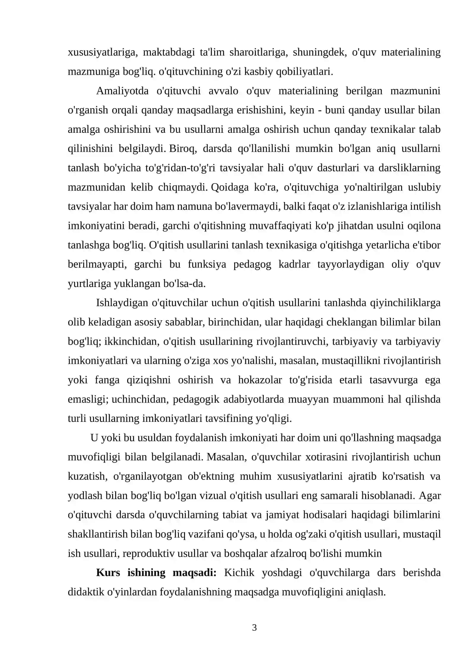 Uchinchi sinfda matematikadan og'zaki va yozma hisoblashga doir didaktik o'yinlar tizimini ishlab chiqish metodikasi 3