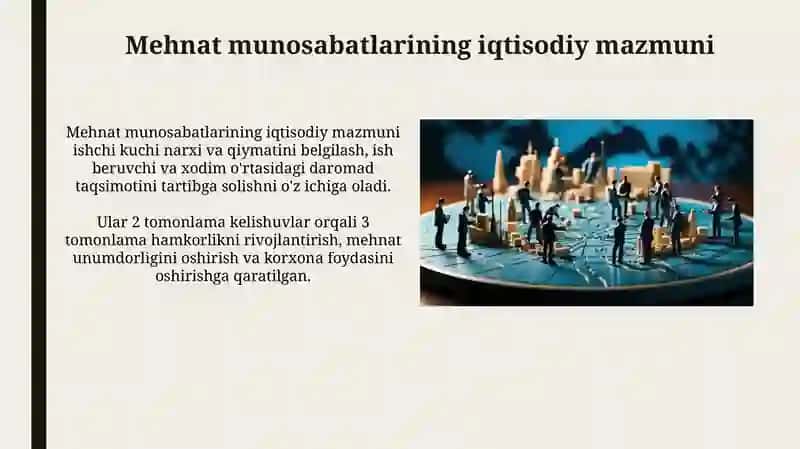 Mehmat munosabatlarining iqtisodiy mazmuni va kasaba uyushmalarining roli 3