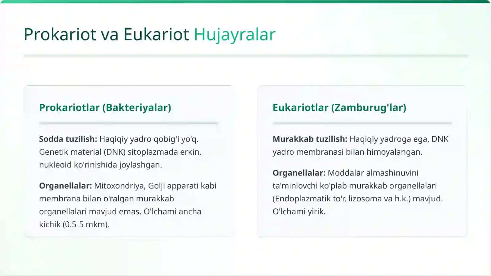 Mikroorganizmlar strukturasi , murakkab boʻyash usullari 3