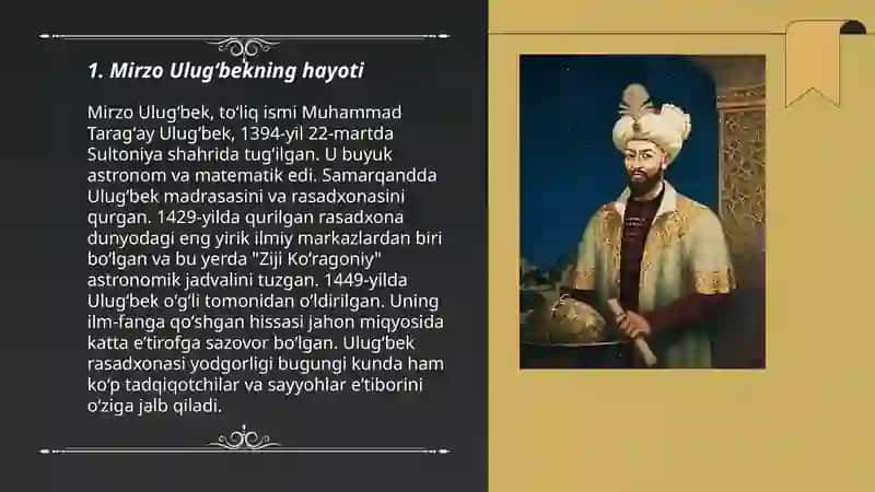 Ulugʻbekning hayoti 3
