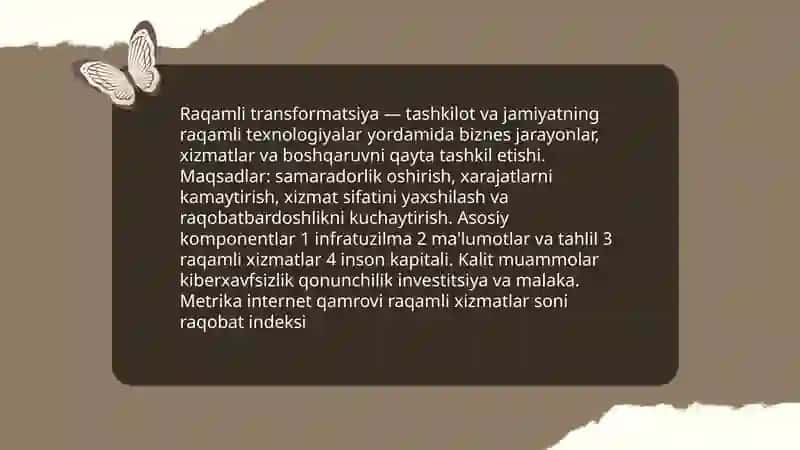 Raqamli texnologiyalar 3