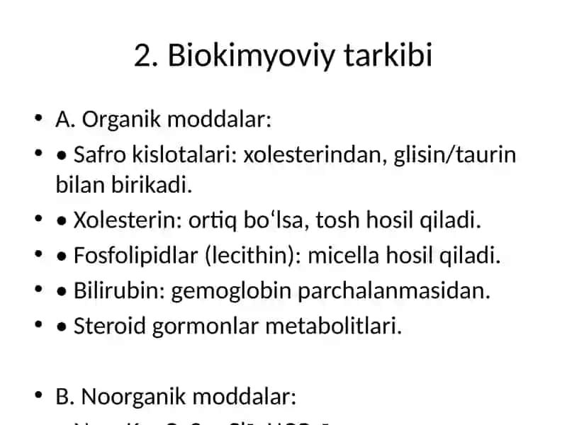 Safro: Tuzilishi, Biotizimdagi Roli, Patologiyalari va Tibbiy Ahamiyati 3