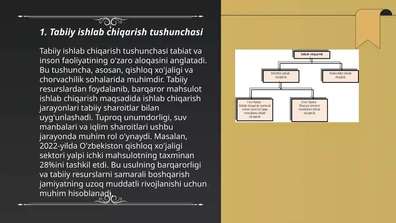 Tabiiy ishlab chiqarish va tavar ishlab chiqarishga oʻtish 3