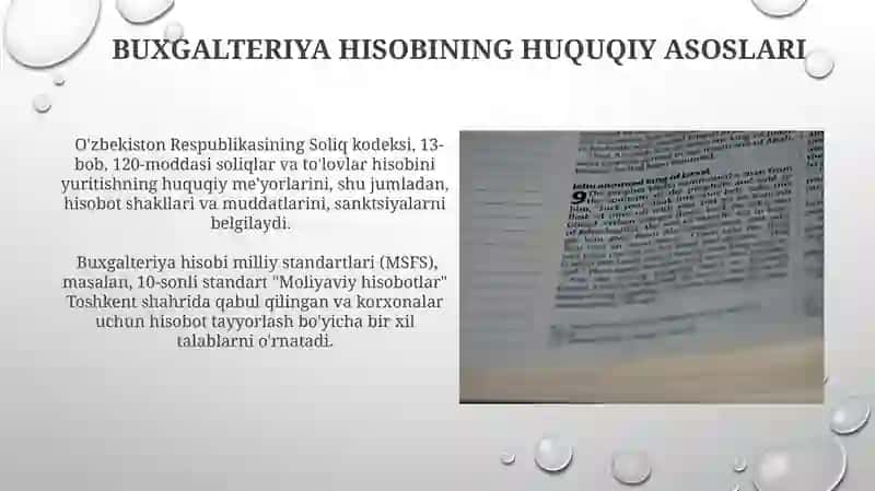 Buxgalteriya Hisobini Tashkil Etish 3