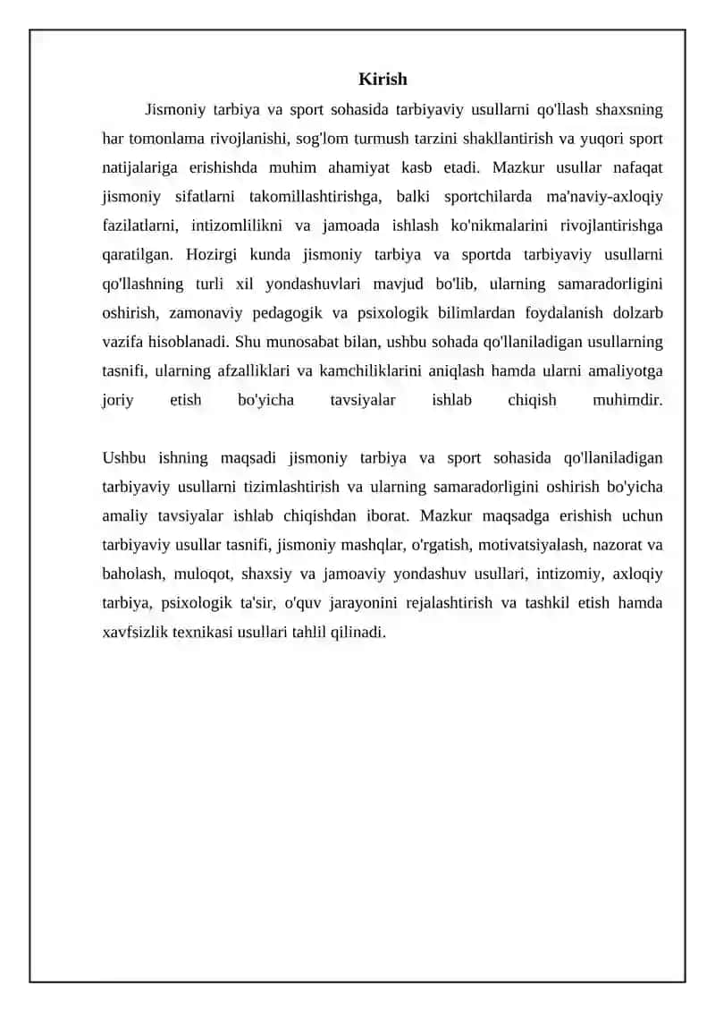 Jismoniy tarbiya va sport sohasida qo'llaniladigan tarbiya metodlari 3