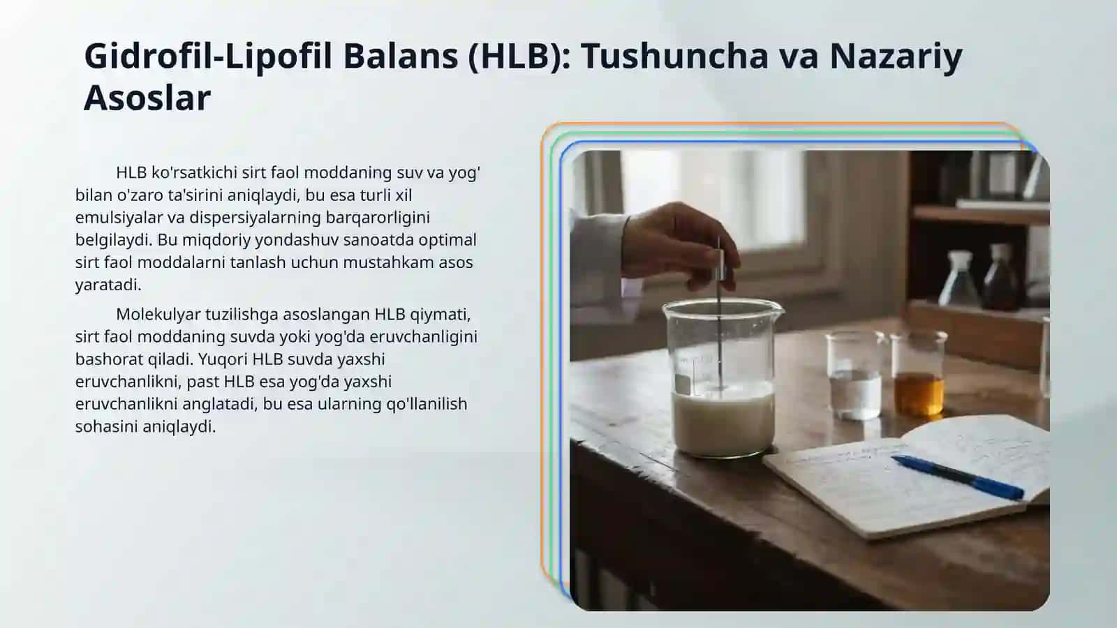 Gidrofil lipofil balansi 3
