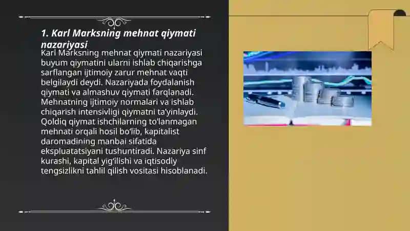 Karl Marks, Marjinalizm va neoklassik maktablar 3