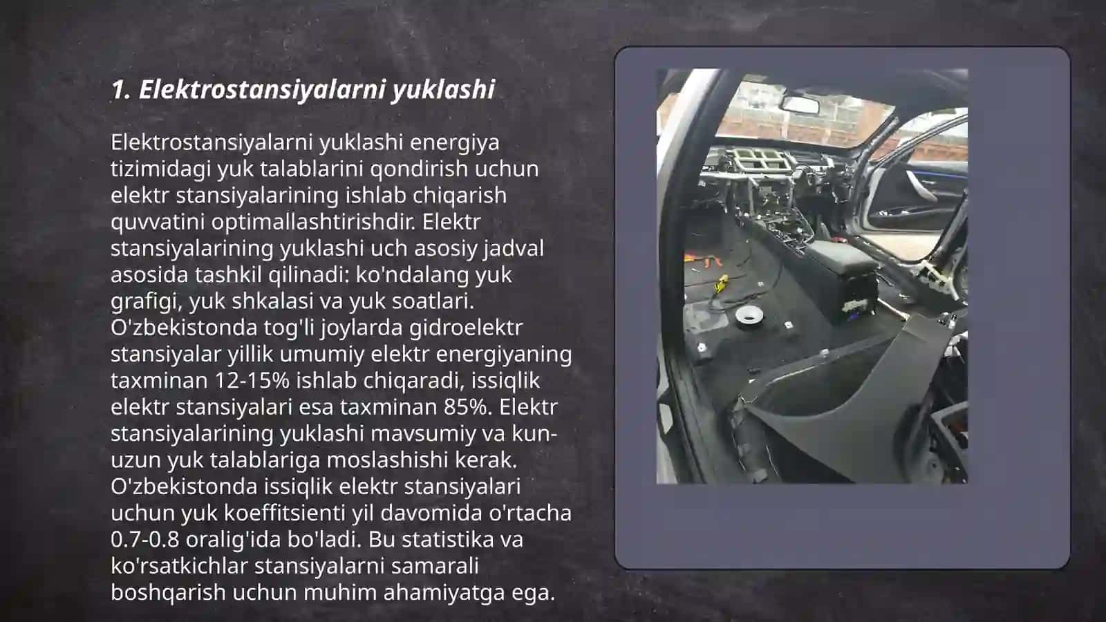Har qiyli turdagi elektrostansiyalar grafikdegi yuklamalarni qoplash 3