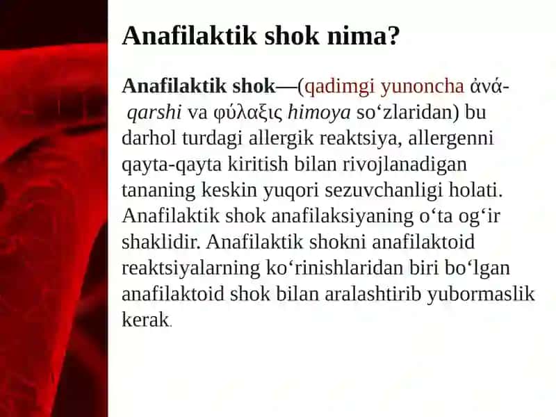 Anafilaktik shok 3