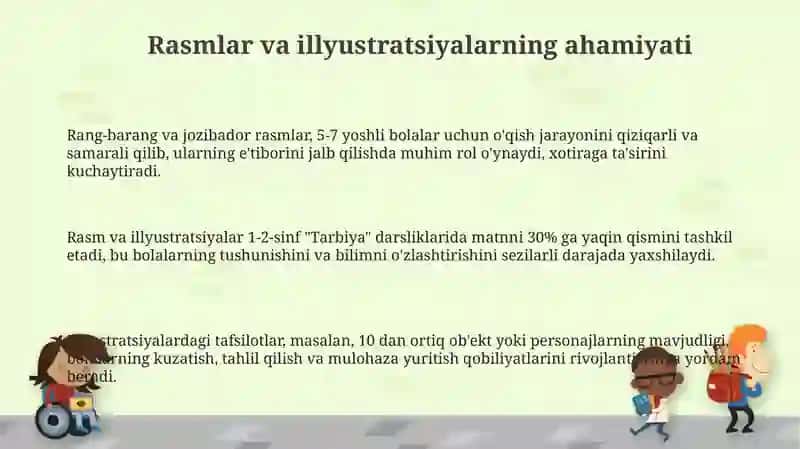 1-2-sinf "Tarbiya" darsliklarini oʻrganish 3