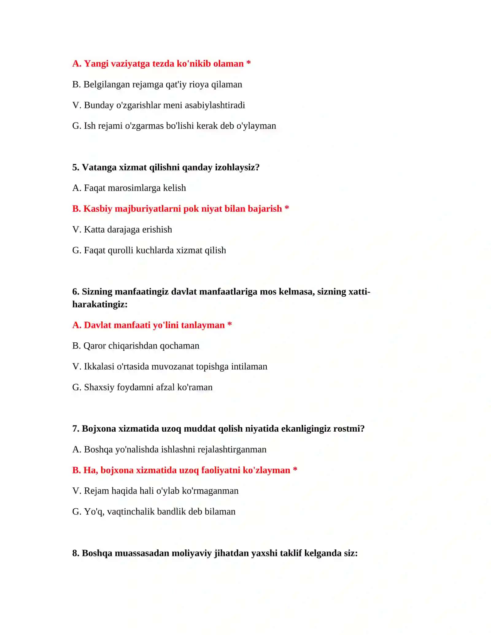 Bojxona mantiqiy test DOCX 3