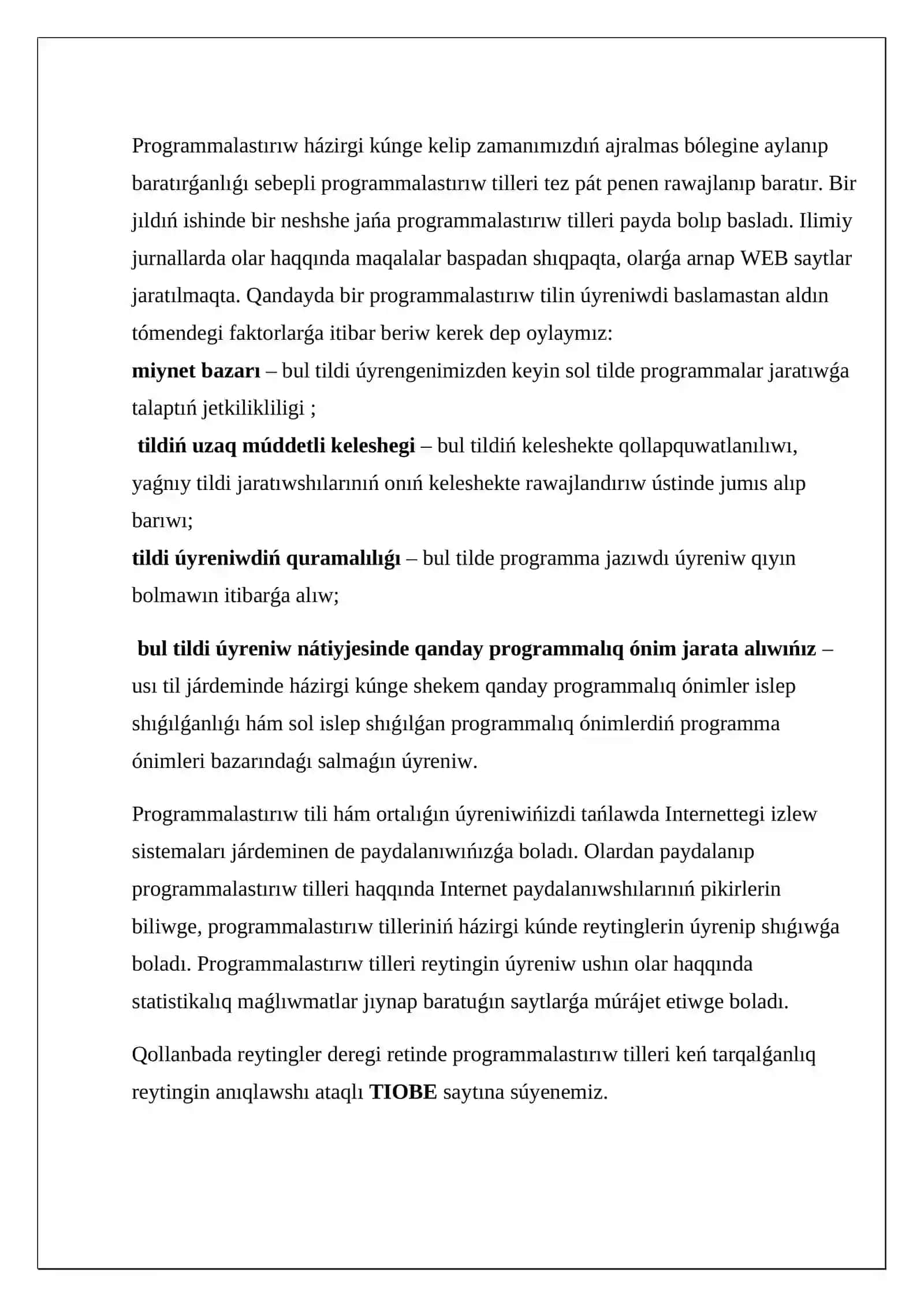 C++ TILINDE SIZIQLI PROCESSLERDI PROGRAMMALASTIRIW 3