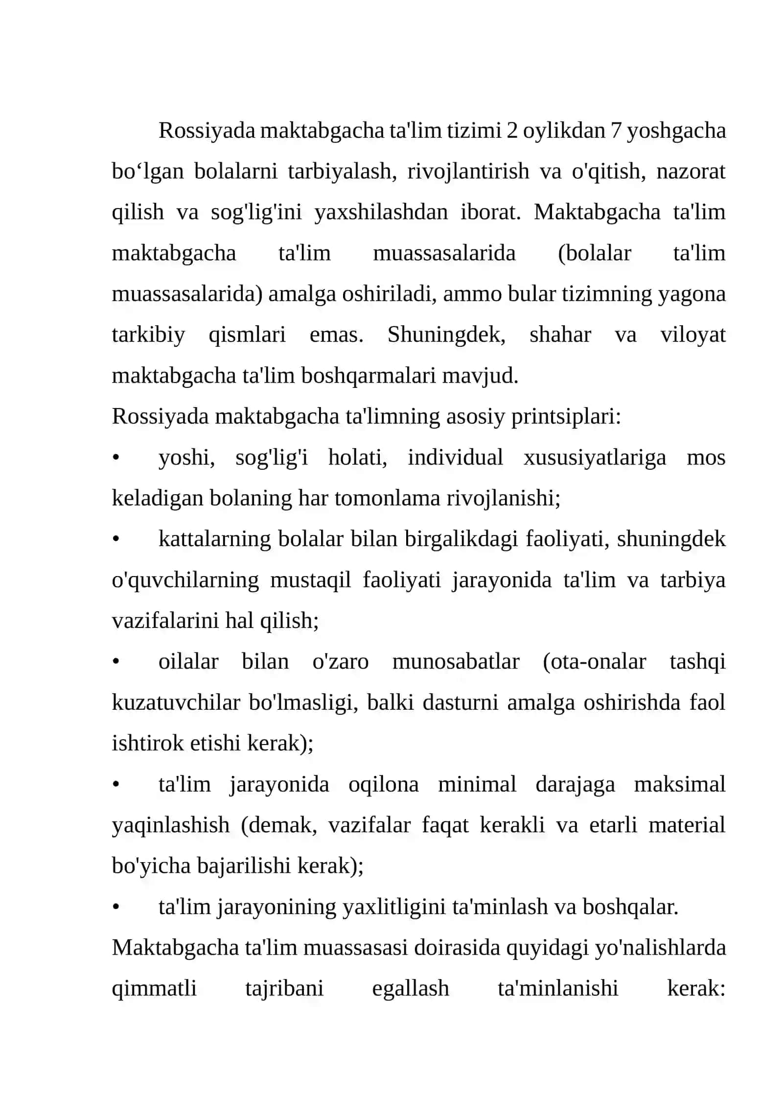 Xorijiy davlatlarda maktabgacha ta’limning qiyosiy tahlili 3