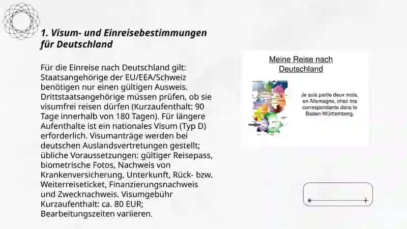 Visum- und Einreisebestimmungen für Deutschland 3
