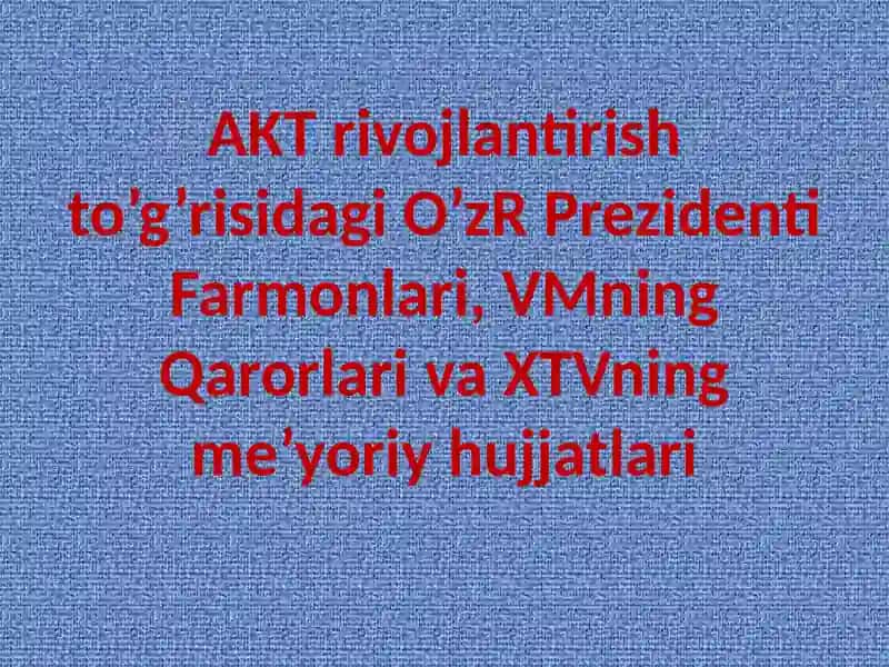 Boshlang`ichsinfdarslaridaaxborottexnologiyalardanfoydalanish(2 soat ma’ruza) 3