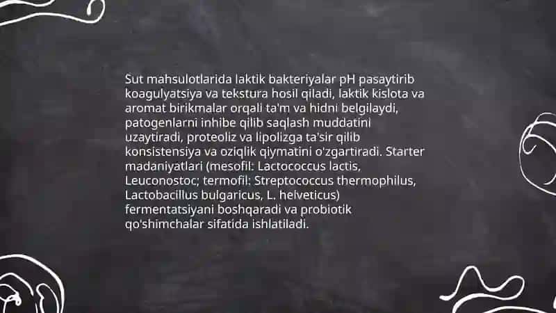 Oziq ovqat biotexnologiyasi 3
