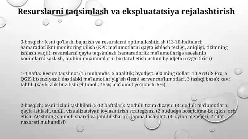 IESni ekspluatatsiyasini tashkil qilish 3