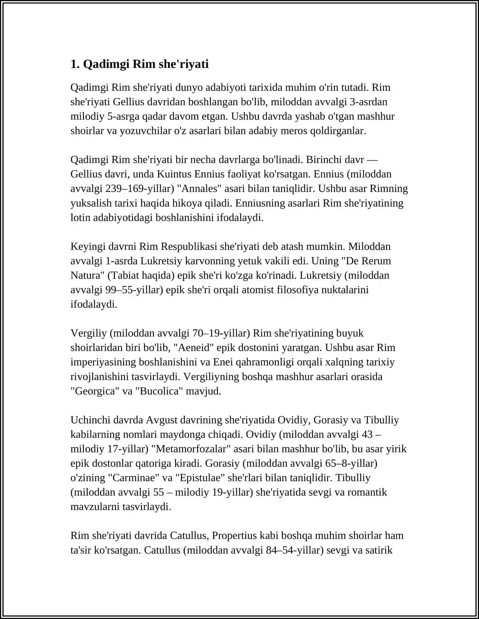 QADIMGI RIM ADABIYOTI GLOSSSARY 3
