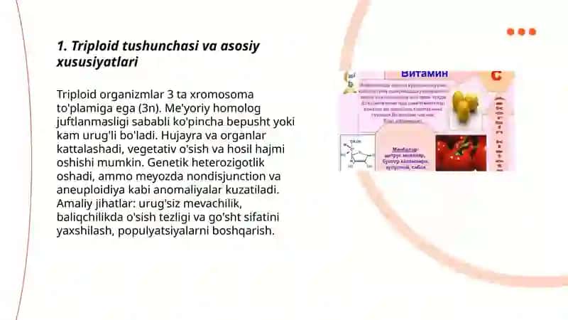 Triploidlar va ularni olish yo’llari 3