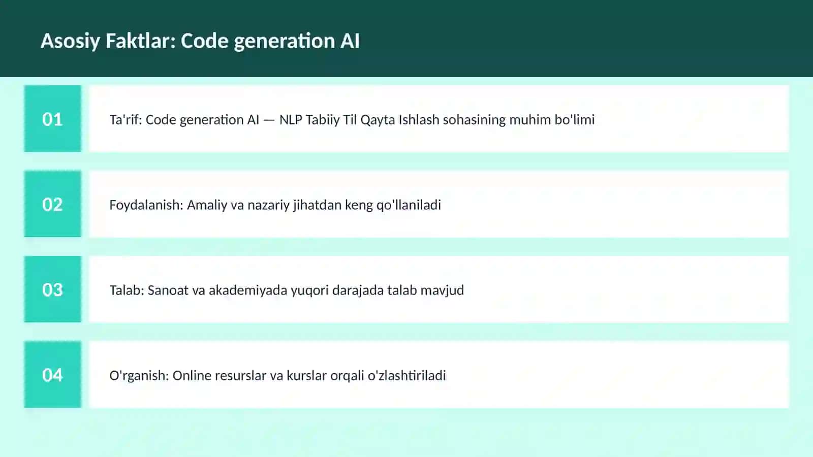 AI | NLP TABIIY TIL QAYTA ISHLASH 3