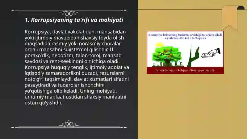 Korrupsiyaning mohiyati va uning oqibatlari 3