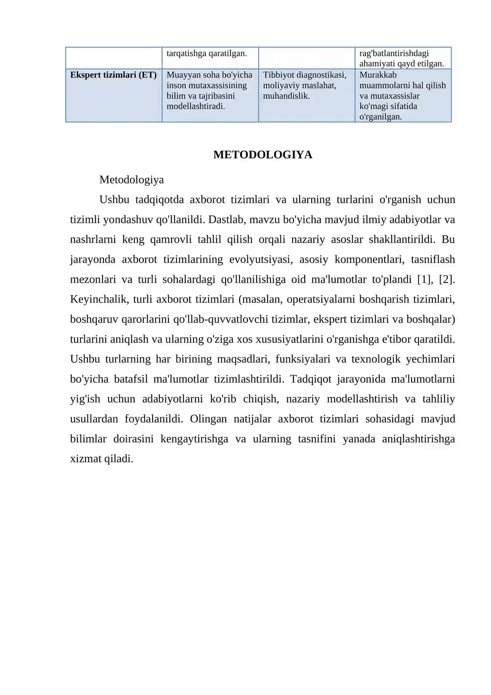 AXBOROT TIZIMLARI VA ULARNING TURLARI 3