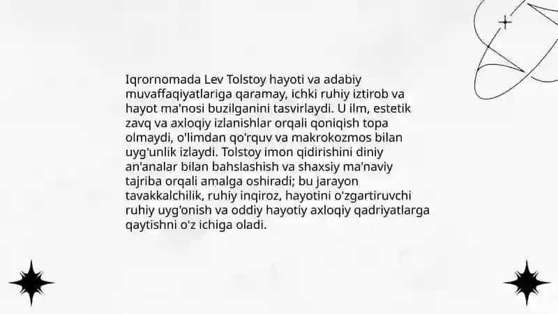 Iqrornoma asaridagi diniy e'tiqodlarini tahlil qilish 3