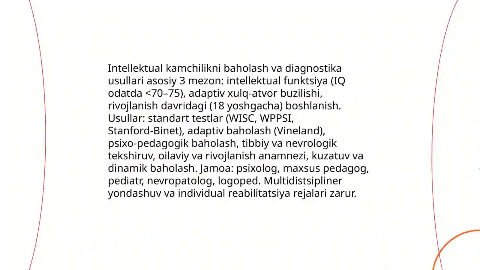 Intellektual kamchiligi bo'lgan bolalarni maxsus ta'lim tizimi 3