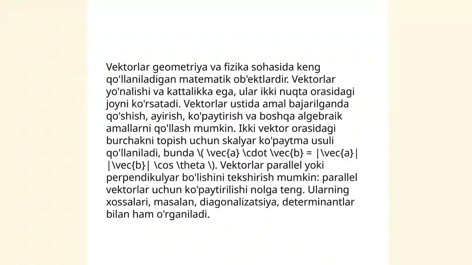 Vektor va tenzor analiz elementlari 3