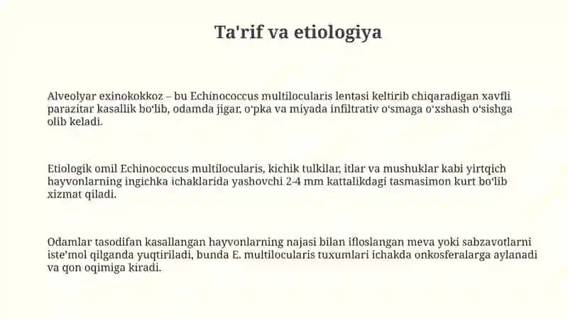 Alveolokokkoz 3