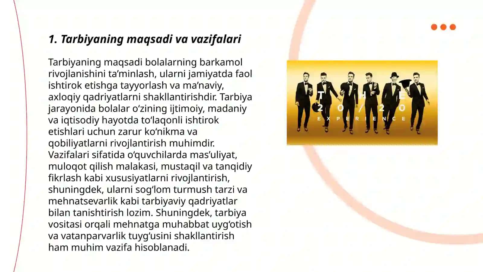 Tarbiyaning mazmuni va asosiy yoʻnalishlari 3