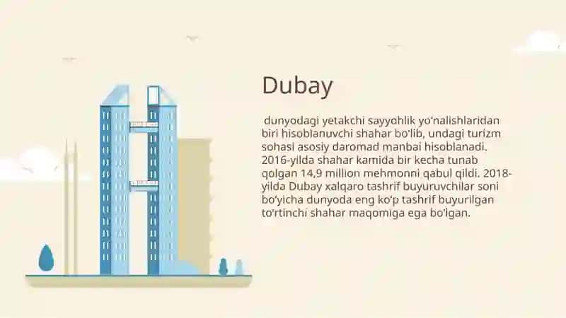 Dubay turizmi 3
