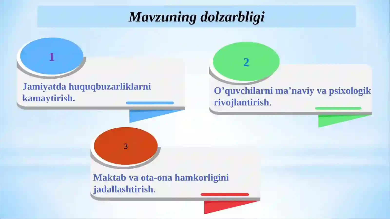 Maktabda o‘quvchilar o‘rtasida huquqbuzarlikni oldini olish 3