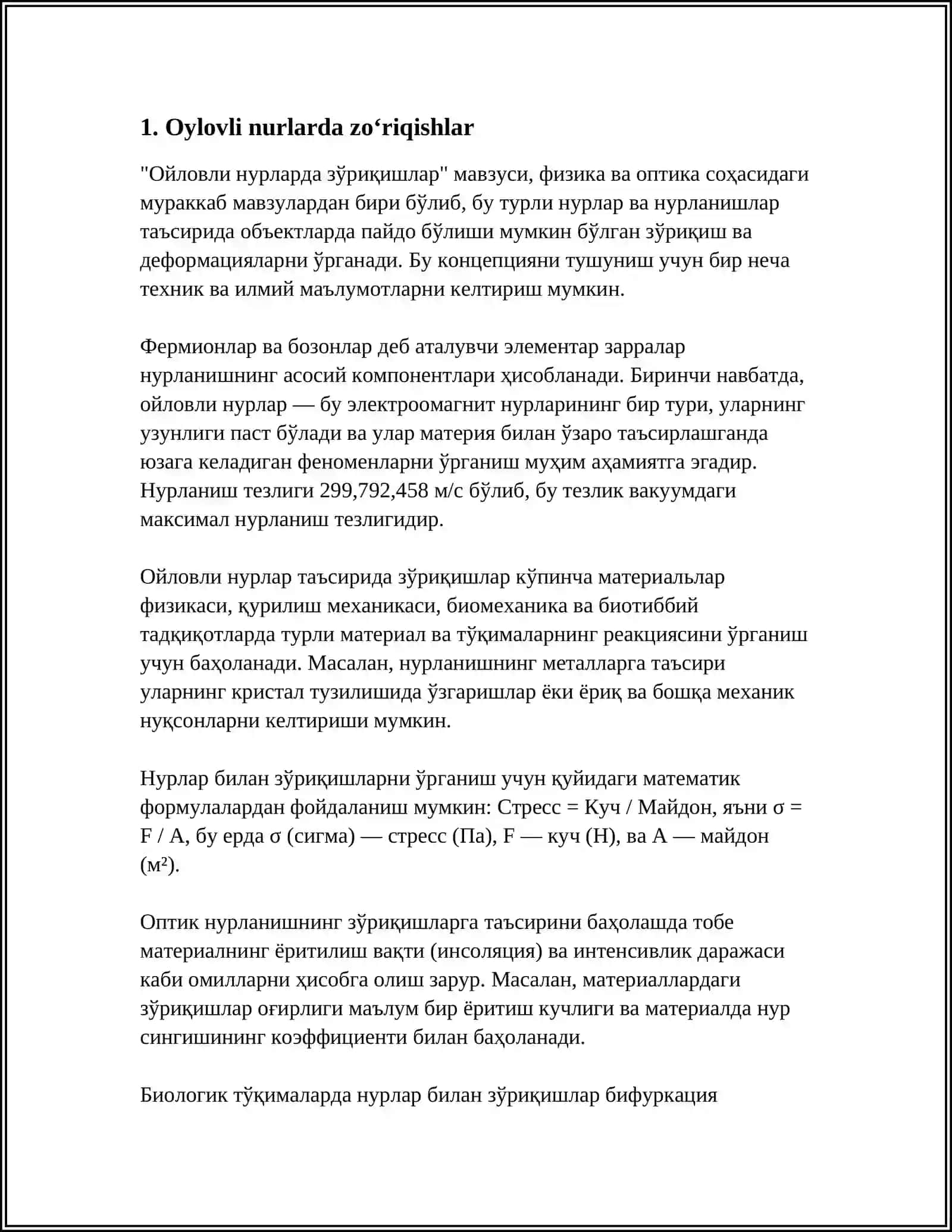 ODDIY VA KONSOL BALKALARDA ZOʻRIQISHLARNI TAʼSIR CHIZIQLARI 3