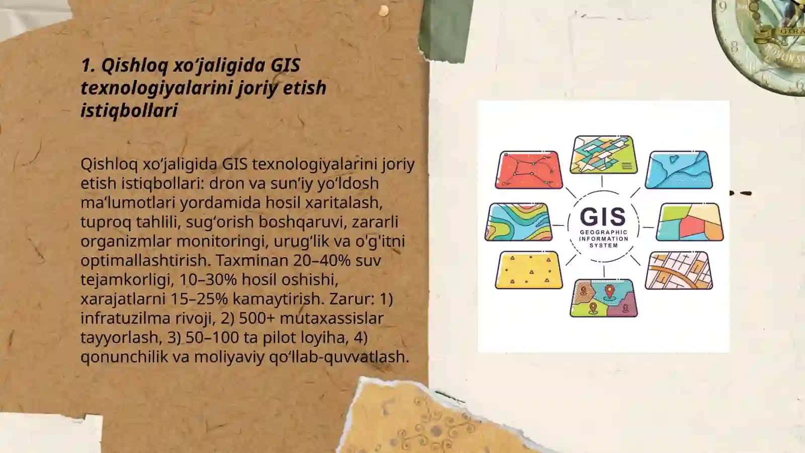 Qishloq xoʻjaligida GIS texnologiyalarini joriy etish istiqbollari 3