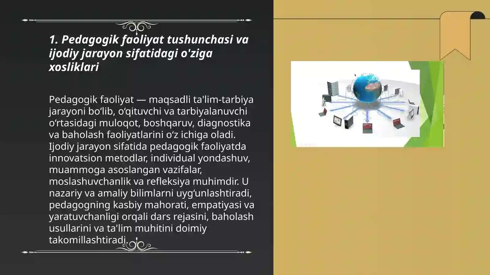 Pedagogik faoliyat ijodiy jarayon sifatida 3